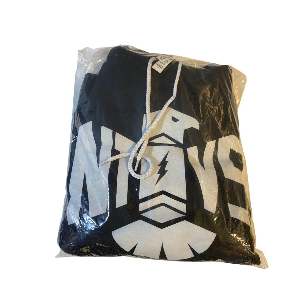NTVS Thunderbird Hoodie Solid Black Bella Canvas Fleece Small SS-H-TB-B-S‎